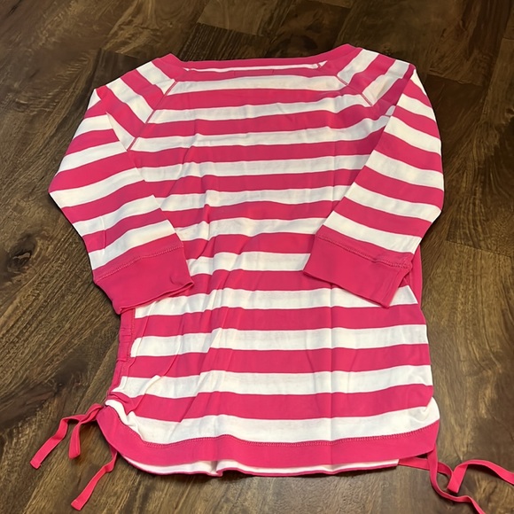 LAUREN RALPH LAUREN WOMENS 3/4 SLEEVE TEE. SIZE S/P - Picture 2 of 4